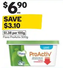 Woolworths Flora ProActiv Light offer