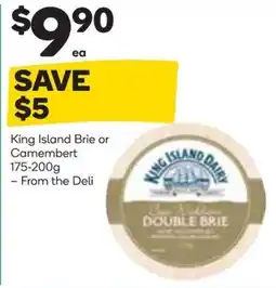 Woolworths King Island Dairy Double Brie offer