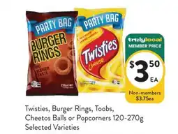 Farmer Jack's Twisties Burger Rings offer