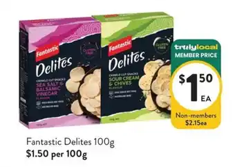 Farmer Jack's Fantastic Delites offer