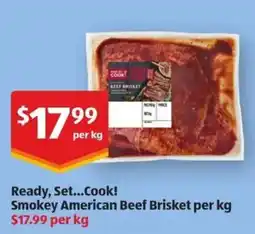ALDI Ready, Set...Cook! Smokey American Beef Brisket offer