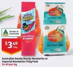 ALDI Australian Dandy Mandy Mandarins offer
