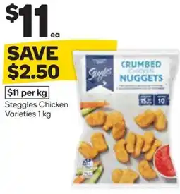 Woolworths Steggles Chicken Varieties offer