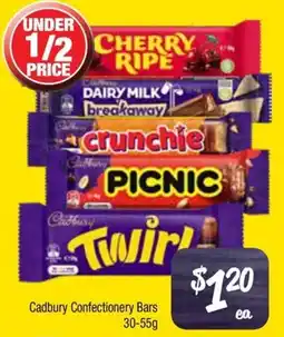 Farmer Jack's Cadbury Confectionery Bars offer