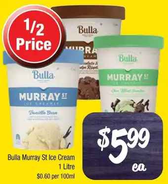 Farmer Jack's Bulla Murray St Ice Cream offer