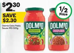 Woolworths Dolmio Extra Pasta Sauce offer