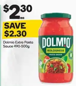 Woolworths Dolmio Extra Pasta Sauce offer