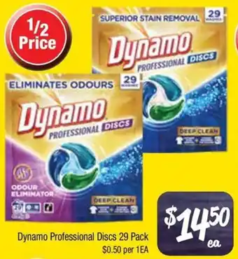 Farmer Jack's Dynamo Professional Discs offer