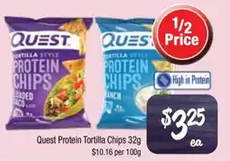 Farmer Jack's Quest Protein Tortilla Chips offer