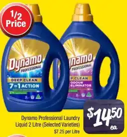 Farmer Jack's Dynamo Professional Laundry Liquid 2 Litre offer