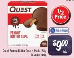 Farmer Jack's Quest Peanut Butter Cups offer