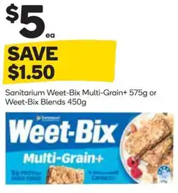 Woolworths Weet-Bix Multi-Grain+ offer