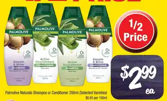 Farmer Jack's Palmolive Naturals Shampoo or Conditioner offer