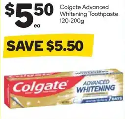 Woolworths Colgate Advanced Whitening Toothpaste offer