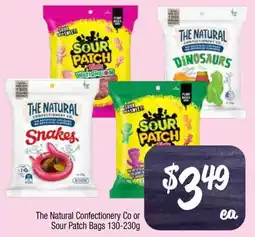 Farmer Jack's The Natural Confectionery Co or Sour Patch Bags offer