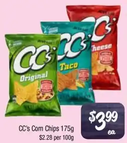 Farmer Jack's CC's Corn Chips offer