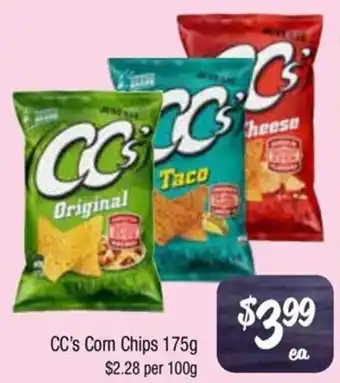 Farmer Jack's CC's Corn Chips offer