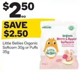 Woolworths Little Bellies Organic Softcorn offer
