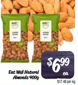 Farmer Jack's Eat Well Natural Almonds offer