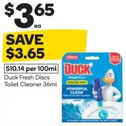 Woolworths Duck Fresh Discs Toilet Cleaner offer