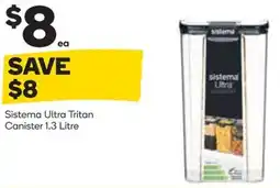 Woolworths Sistema Ultra Tritan Canister offer