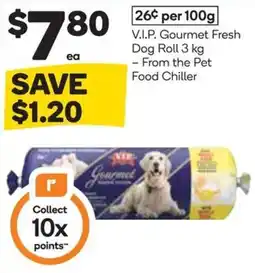 Woolworths V.I.P. Gourmet Fresh Dog Roll offer