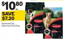 Woolworths Supercoat Dry Dog Food offer