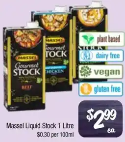 Farmer Jack's Massel Liquid Stock 1 Litre offer