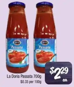 Farmer Jack's La Doria Passata offer