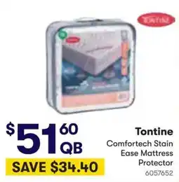 Woolworths Tontine Comfortech Stain Ease Mattress Protector offer