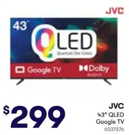 Woolworths JVC 43" QLED Google TV offer