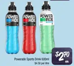 Farmer Jack's Powerade Sports Drink offer