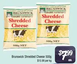 Farmer Jack's Brunswick Shredded Cheese offer