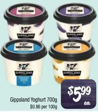 Farmer Jack's Gippsland Yoghurt offer