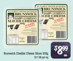 Farmer Jack's Brunswick Cheddar Cheese Slices offer
