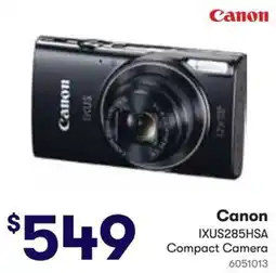 Woolworths Canon IXUS285HSA Compact Camera offer