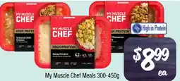 Farmer Jack's My Muscle Chef Meals offer