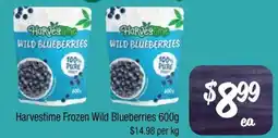 Farmer Jack's Harvestime Frozen Wild Blueberries offer
