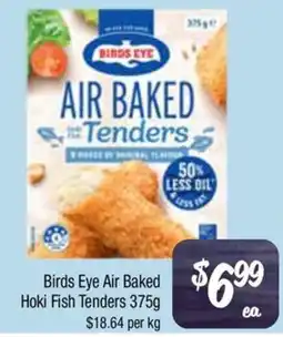 Farmer Jack's Birds Eye Air Baked Hoki Fish Tenders offer