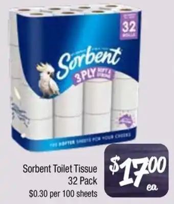 Farmer Jack's Sorbent Toilet Tissue offer