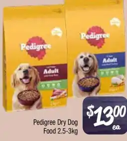 Farmer Jack's Pedigree Dry Dog Food offer