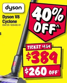 JB Hi-Fi Dyson V8 Cyclone offer