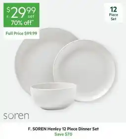 Harris Scarfe SOREN Henley Dinner Set offer