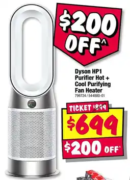 JB Hi-Fi Dyson HP1 Purifier Hot + Cool Purifying Fan Heater offer