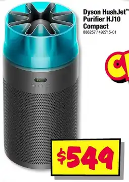JB Hi-Fi Dyson HushJet Purifier HJ10 Compact offer