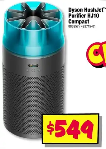 JB Hi-Fi Dyson HushJet Purifier HJ10 Compact offer