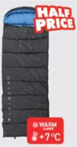 BCF Wanderer singe sleeping bags offer