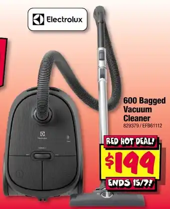 JB Hi-Fi Electrolux 600 Bagged Vacuum Cleaner offer