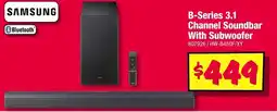 JB Hi-Fi Samsung B-Series 3.1 Channel Soundbar With Subwoofer offer