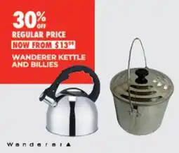 BCF Wanderer kettle and billies offer